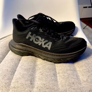 Hoka Profly+ Like New Black Athletic Shoes